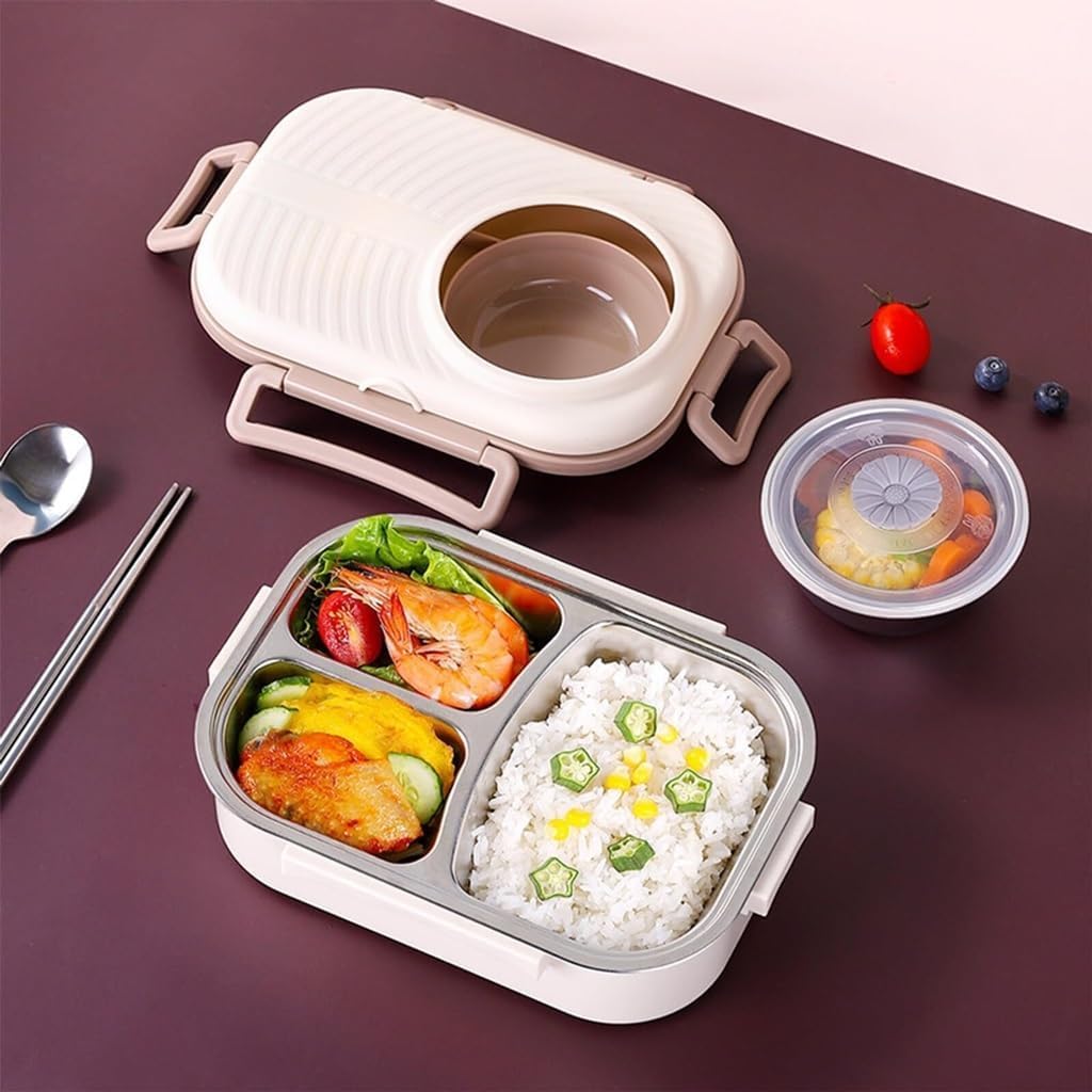 Boîte à lunch en acier inoxydable