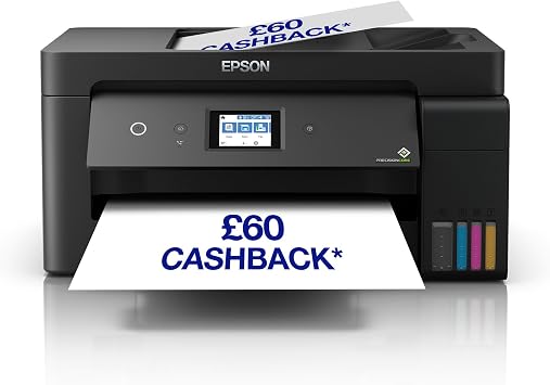 Epson EcoTank ET-15000 Ink Tank Printer | Home & Small Office Use | Wireless | A3+ | Print, Copy, Scan, Fax | Duplex Printing | 6.8cm Touchscreen | 35-Page ADF