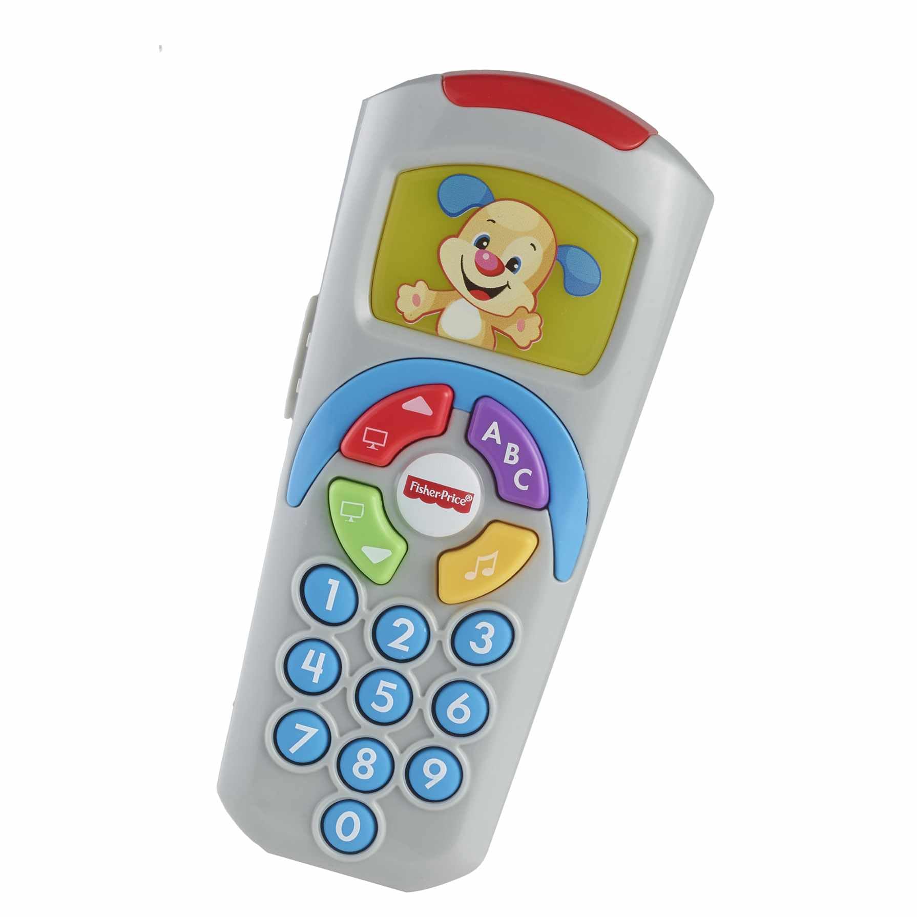 Fisher-Price Telecomando di Cagnolino, Giocattolo Educativo per l'Apprendimento, per Bambini da 6+ Mesi, Edizione: Espagnolo, DLD35