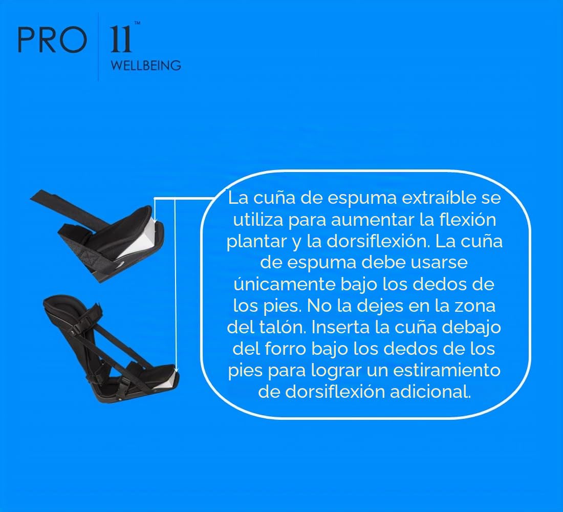 Férula nocturna para tratamiento de fascitis plantar, ligera y suave, todos los tamaños., Black inner, womens 5.5 and under