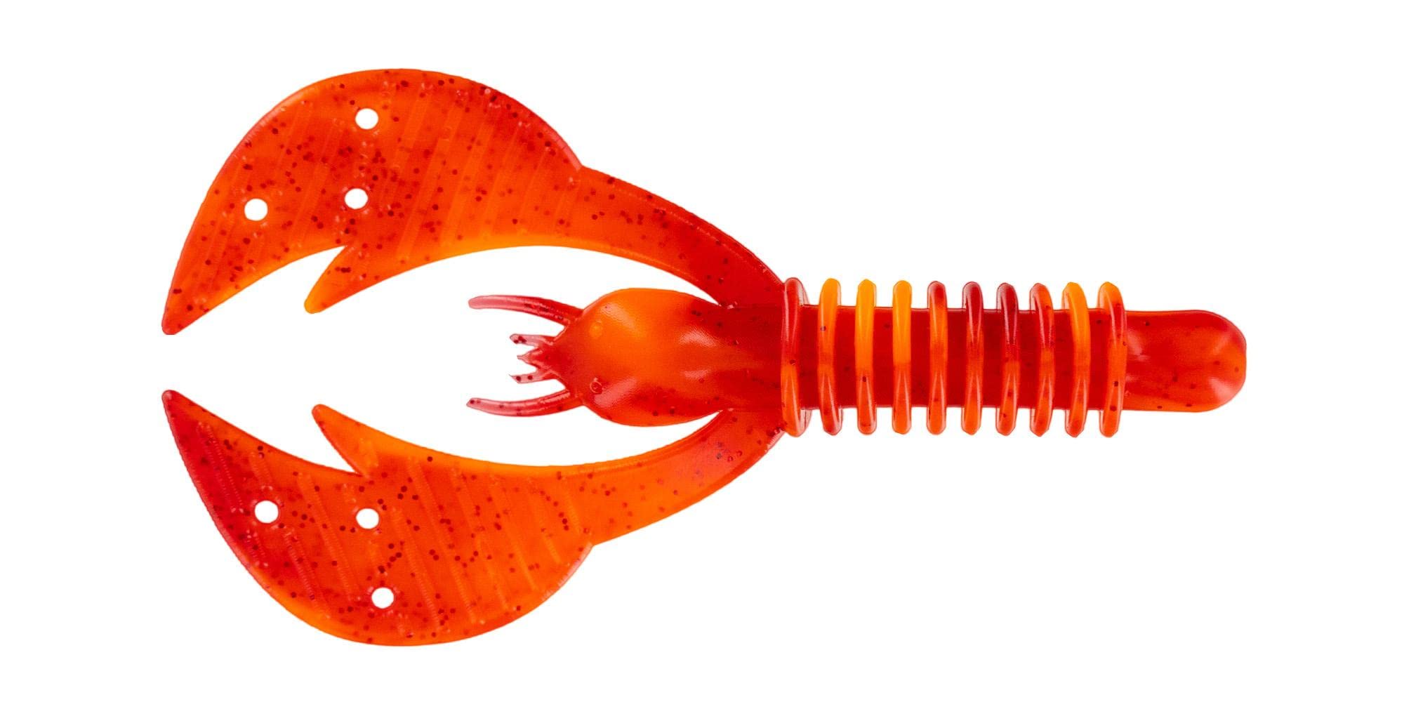 Big Bite Baits 3" Kamikaze Craw/FLAMETHROWER (8 Pack)