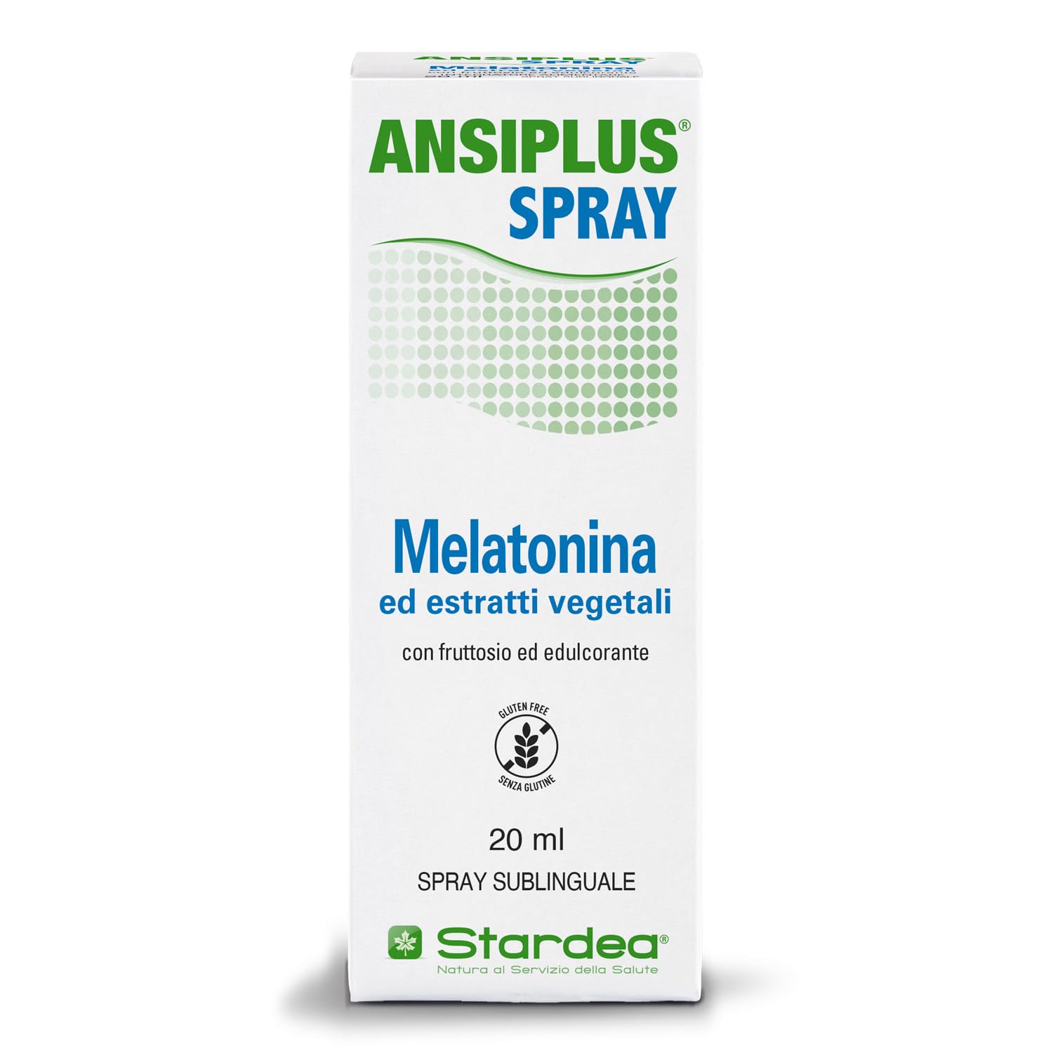 Ansiplus Spray 20 ml, Melatonina Pura Spray, Integratore Alimentare di Melatonina, Aiuta a Dormire, Jet-lag, con Passiflora Giuggiolo Vitamine B3 B6 e Estratto di Magnolia Stardea