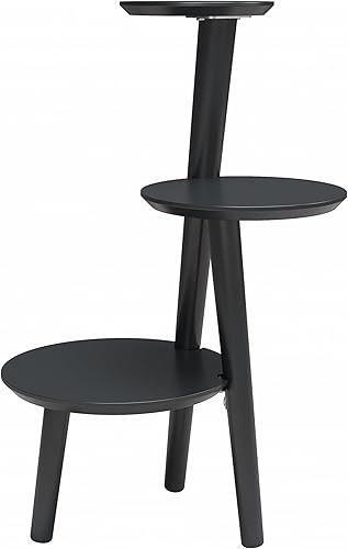 Novogratz Brittany - Soporte para plantas, color negro