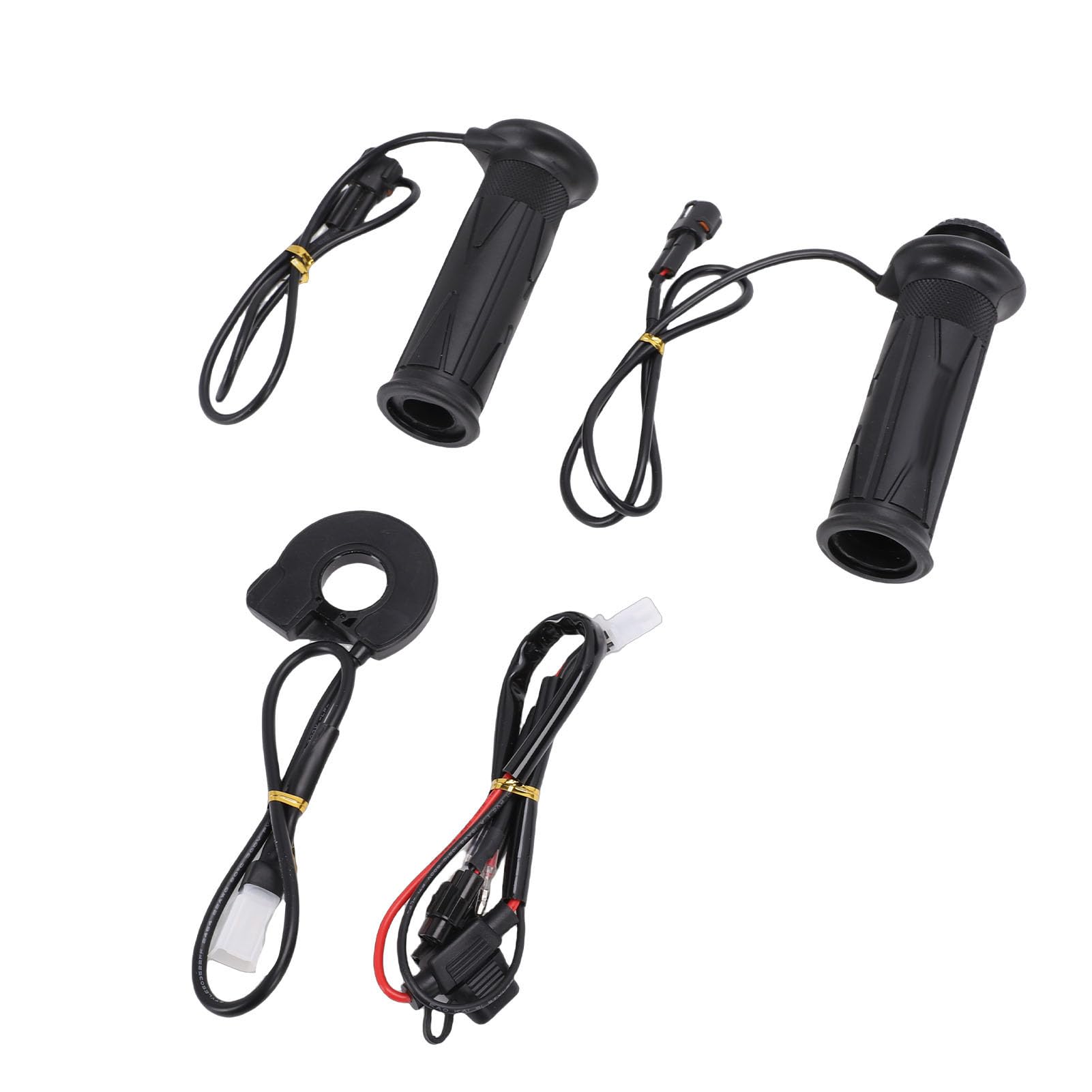 Fabater Manopole Riscaldate per Moto Scaldamanubri Elettrici Durevoli per la Guida in Climi Freddi Impermeabilizzazione Antiscivolo per Manubri Universali da 7/8 Pollici