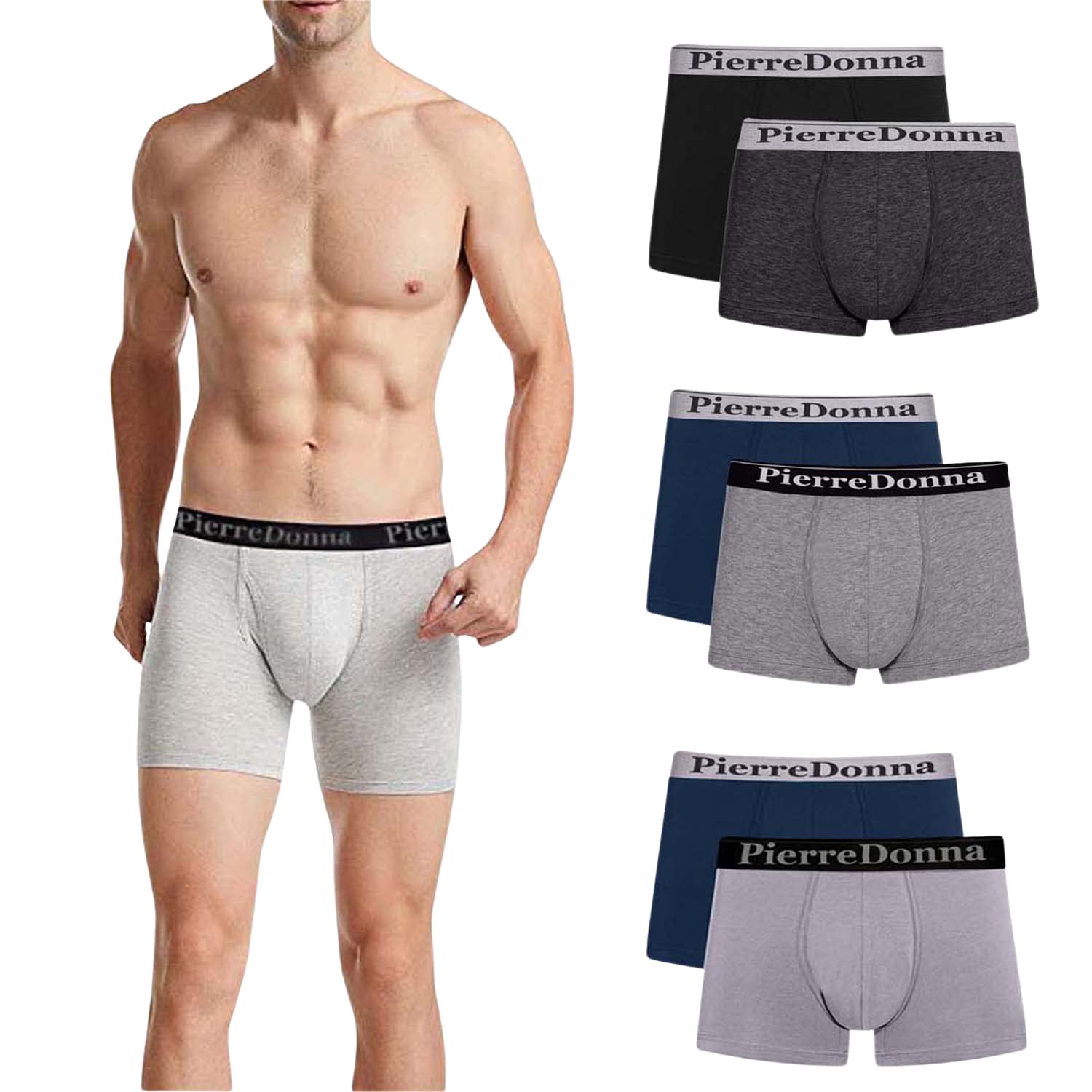 Boxer for men (Pack Of 6), half pants super breathable cool all day comfort