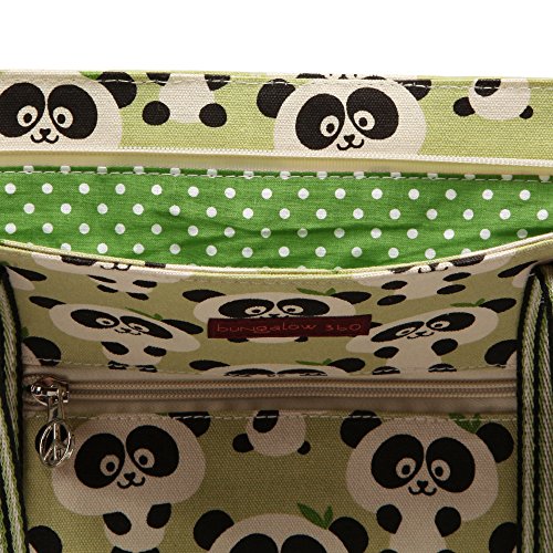 Bungalow 360 Striped Tote Bag (Panda)3