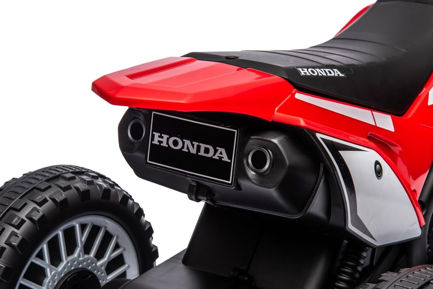 Moto da Cross Elettrica per Bambini Honda CRF450L 6V a 3 Ruote con Licenza Ufficiale – Clacson Mini Moto Giocattolo per 18–36