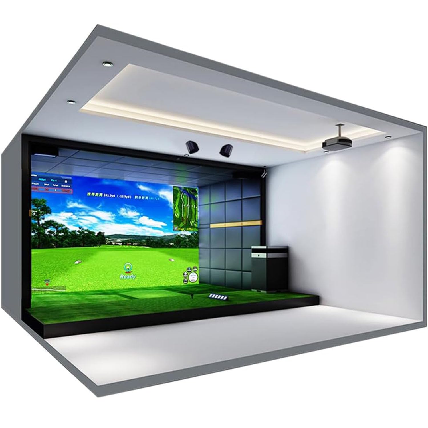best golf simulators for garage
