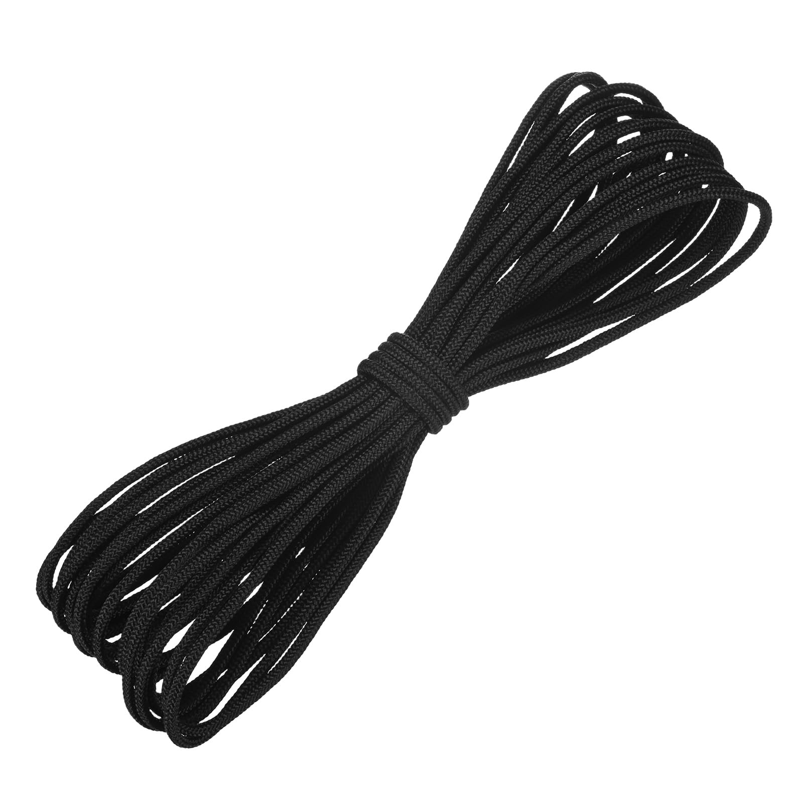 M METERXITY Recoil Starter Rope Pull Cord 4mm 10m, Black