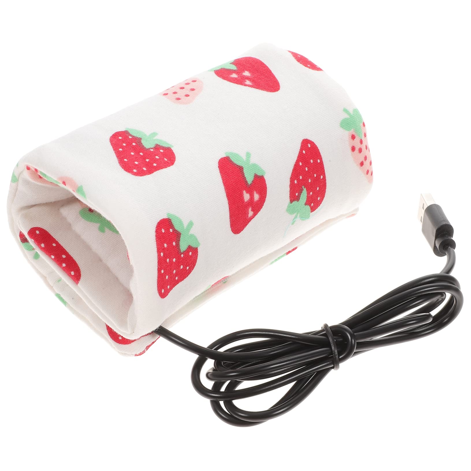 GALPADA Portable Bottle Warmer for Travel Convenient Milk Warming Bag for Breastmilk Cloth Material Easy Operation Compatible with Vehicle Power Supplies