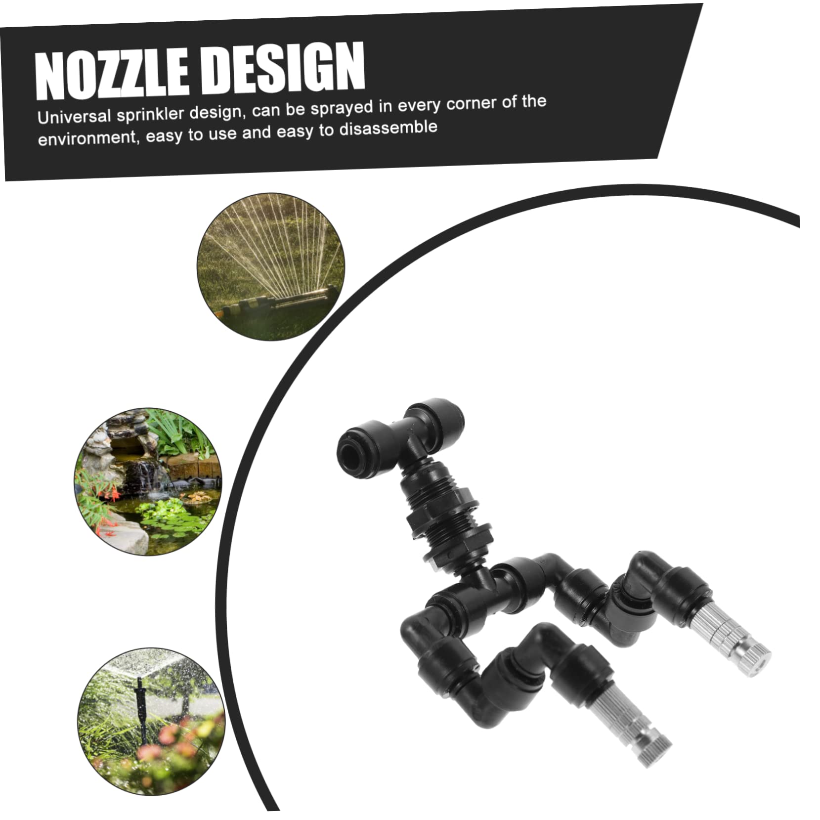 Mipcase 4piezas Rociador De Nebulización Para Terrarios De Reptiles Boquilla De Paisajismo y Para Humidificación De y Hábitats