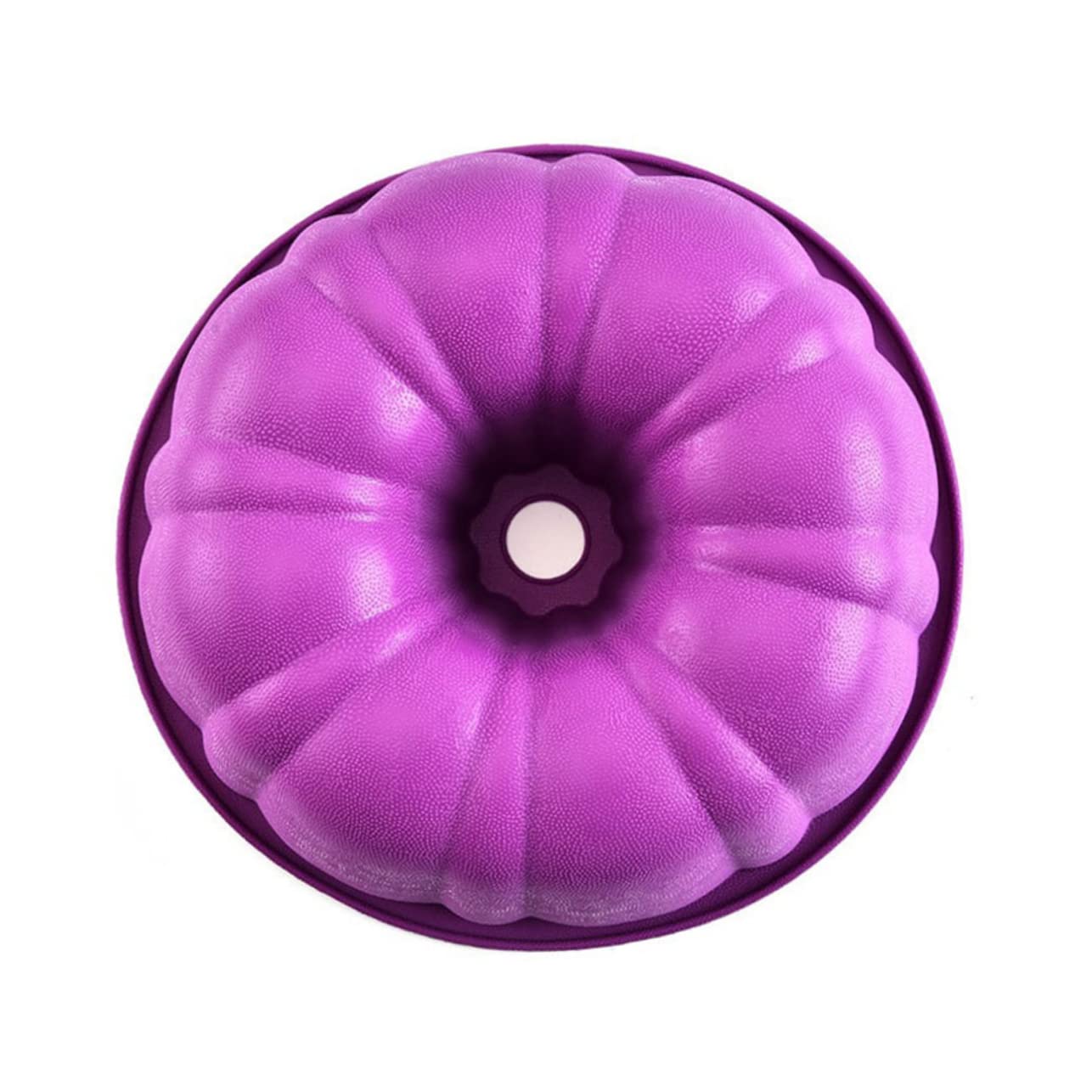 Cabilock 3piezas Molde De Silicona Para Pasteles Redondos De Antiadherente Para Tartas y Postres De Calabaza Color Aleatorio Para Hornear y Repostería