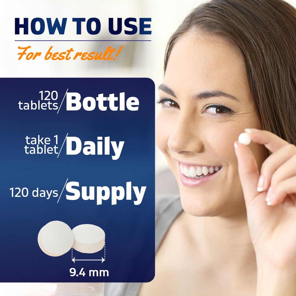 Vitamatic Vitamin D3 10,000 IU with Vitamin K2 MK7 200 mcg, 120 Tablets — Amazon image 4