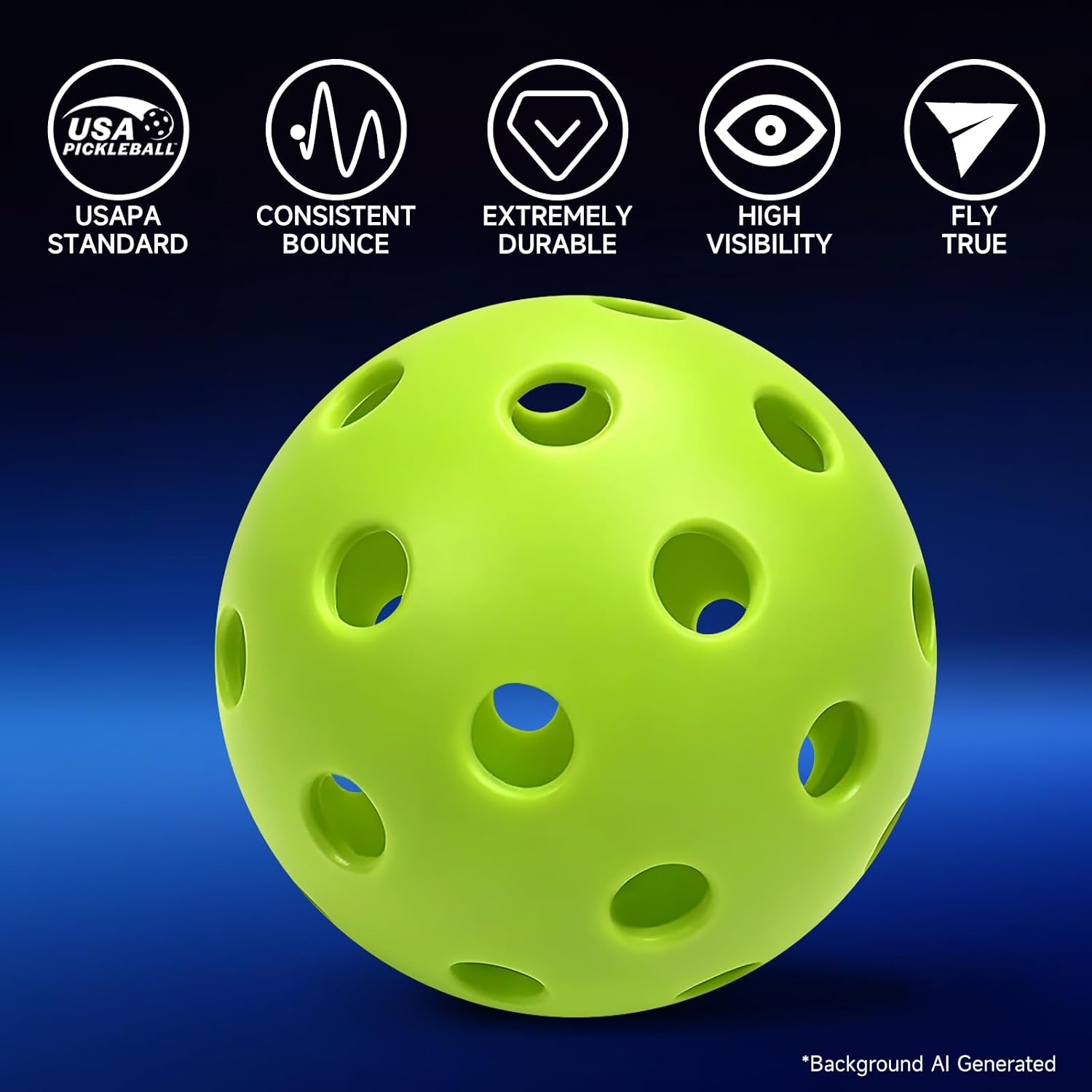 40 Holes TPE Training Balls 8/12 Pack High Bounce Indoor Outdoor Sports
