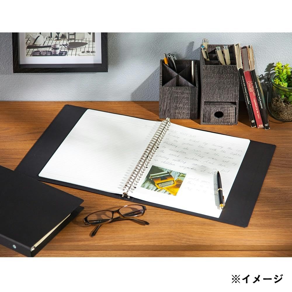 Amazon | カインズ(CAINZ) リングバインダー A4 30穴 幅262mm 高さ