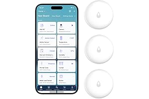 AQARA Hub M2 Compatible Water Leak Sensor Kit (3-Pack)