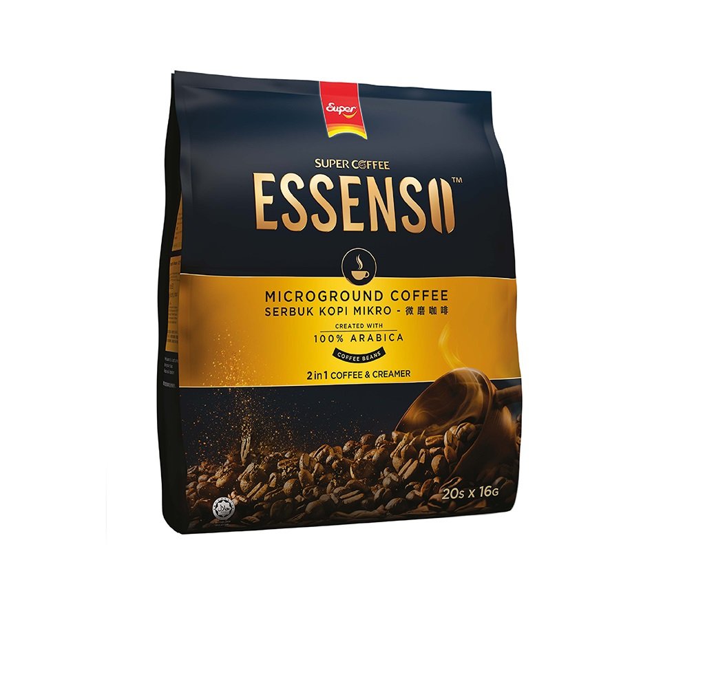 Super Coffee Essenso Microground coffee 2in1 & 3in1 Instant Coffee (Essenso Microground coffee 2in1, 80 Sticks)