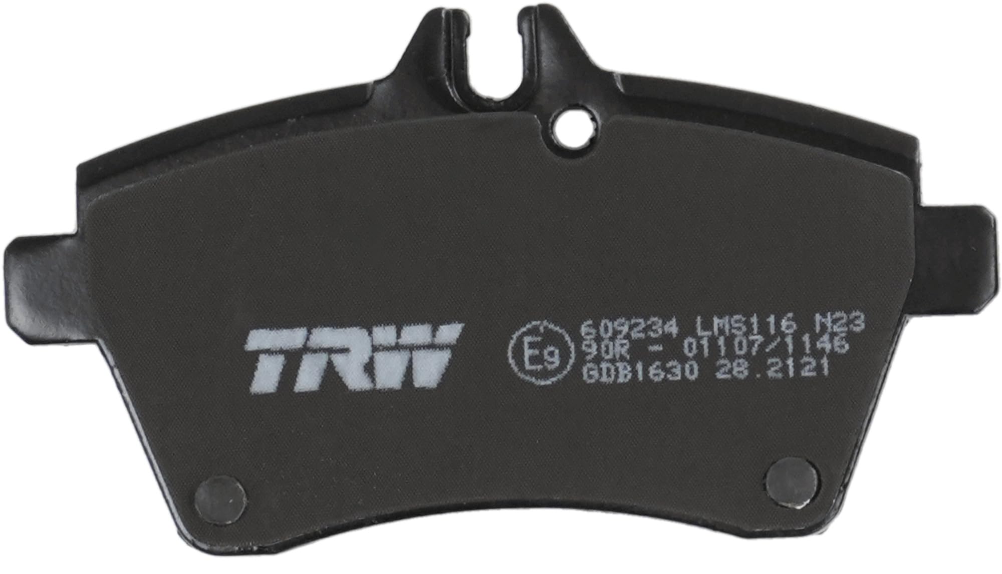 TRW GDB1630 Pastiglie Freno Set di 4 para Mercedes-Benz Classe A (W169) 2004-2012 Assale Anteriore e Altri Veicoli