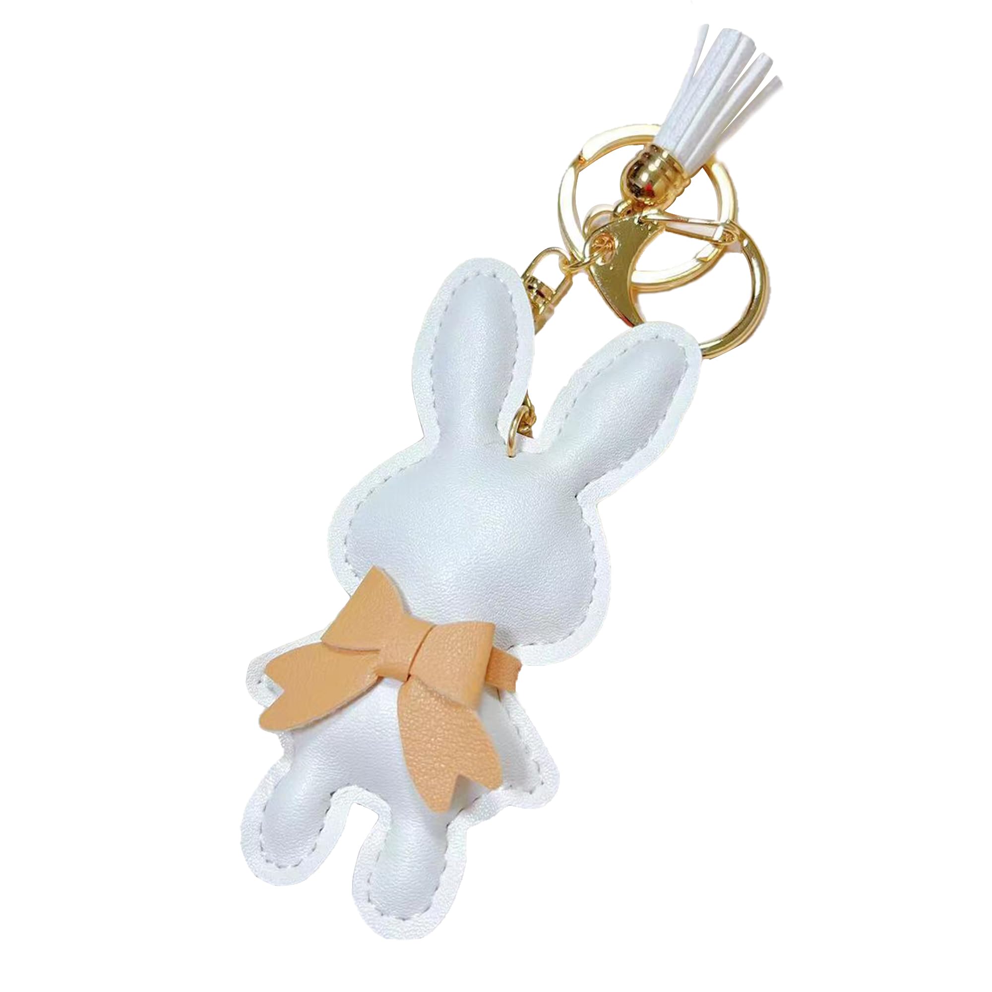 FuerxyBunny Leather Keychain