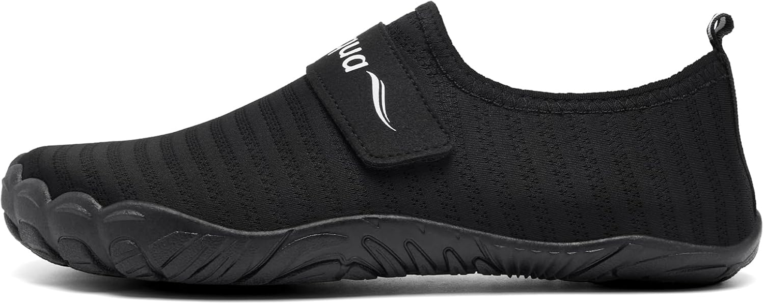 Racqua Men Women Water Shoes Quick-Dry Breathable Swim Shoes Lightweight Aqua Shoes Beach Pool Hiking Shoes