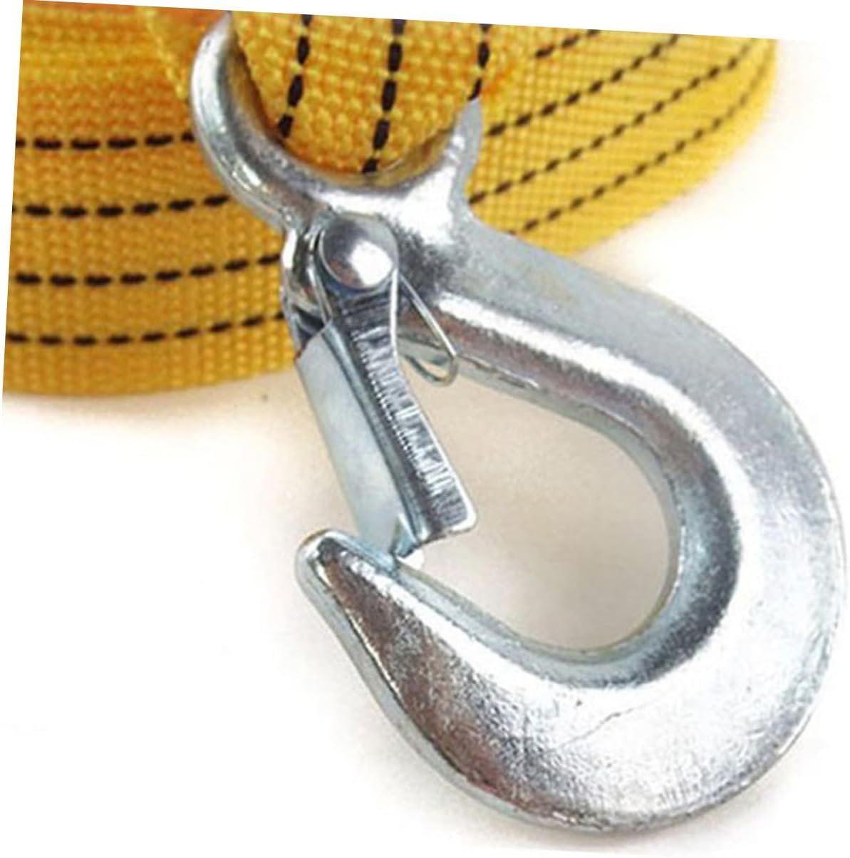Strong Car Winch Recovery Rope 2pc Nylon Towing Ropes Hooks for Car Trailer