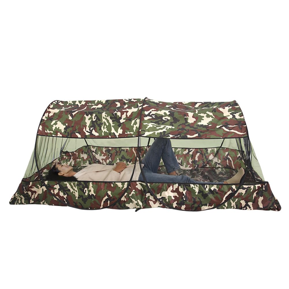 Mosquito Tent,Folding Netting Bed Tent,Portable Mosquito Netting with Bottom,Camping Tent Fine Mesh Mosquito Net for Adults Kids Travel Camping Backyards Canopy Outdoor (Sunshade, 1 Person)