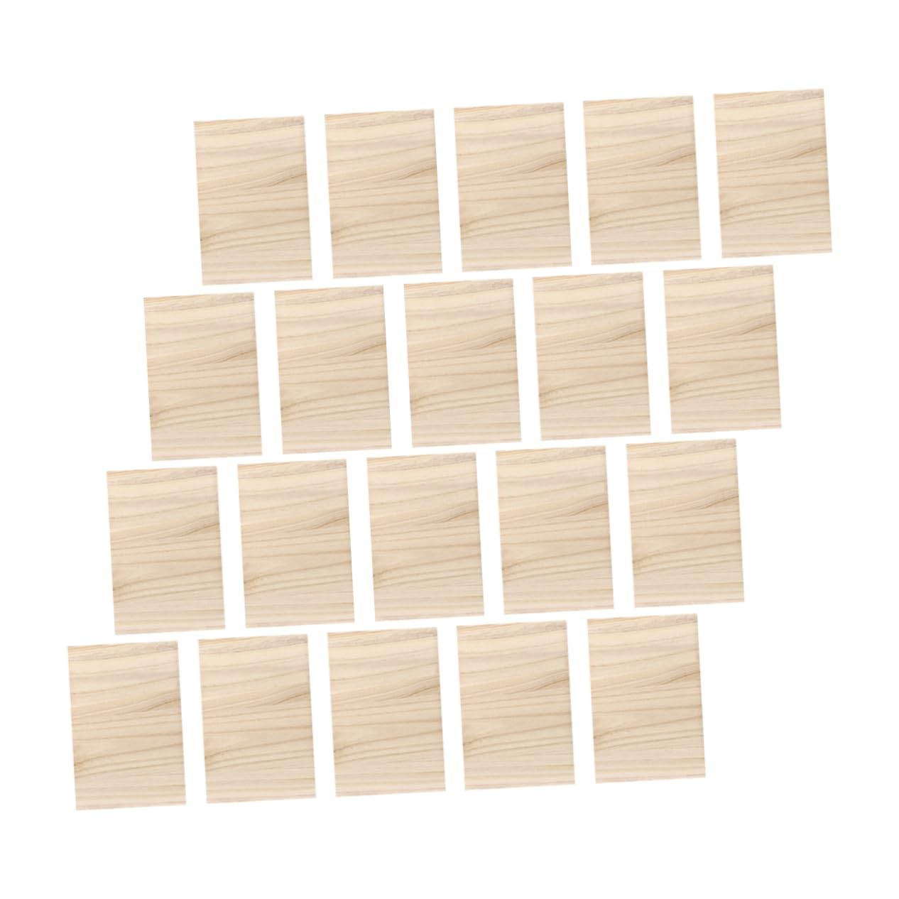 Gogogmee Taekwondo Breakable Boards Set 20pcs Wooden Punch Board Karate Practice Tool Do for Training
