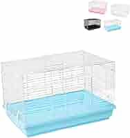 ハムスター　小動物　ゲージ Amazon | ハムスターケージ 小動物ケージ ケージサイズ:30(W)x47
