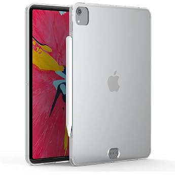 iPad Pro 11 Inch Clear Case Transparent Thin Slim Silicone Soft TPU Shockproof Tablet Computer Case for Apple iPad Pro 11 Inch 2018/2020
