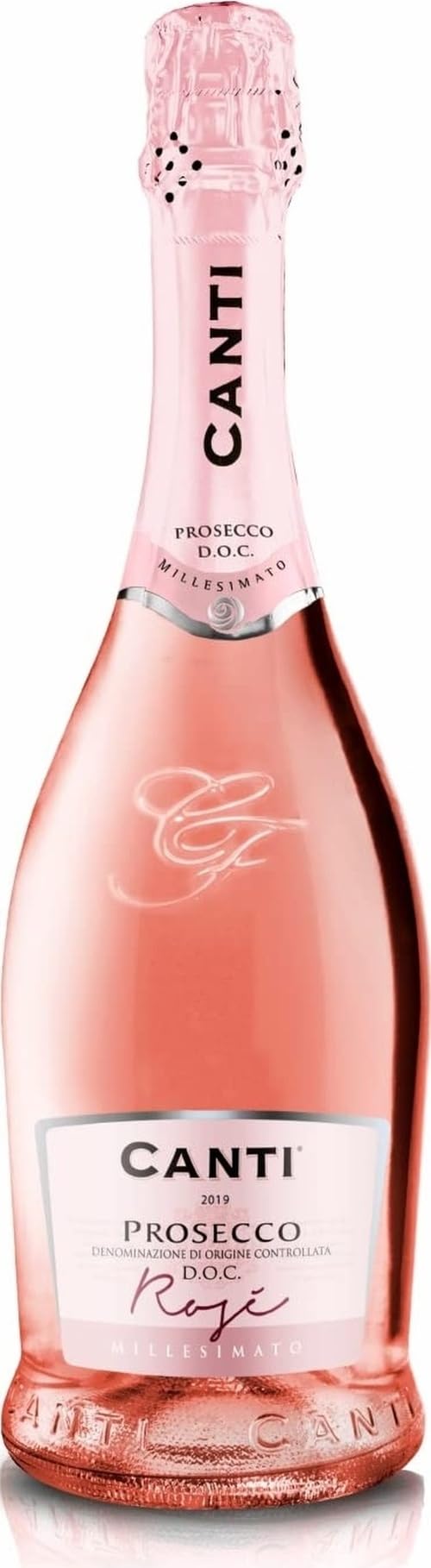 Canti Prosecco D.O.C. Rose Millesimato, Fresh and Sweet Taste, 750 ml