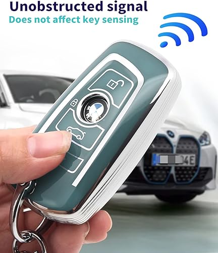 Miniatura 111 de Adecuado para llaves BMW. La funda avanzada de TPU suave es compatible con llaves X1 X3 X4 X5 X6 X7 M5 M6 1 3 4 5 6 7 GT5 GT6 llave de protección