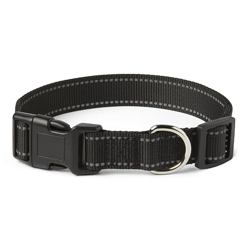 Amazon Basics Collar de Poliéster para Perros, L