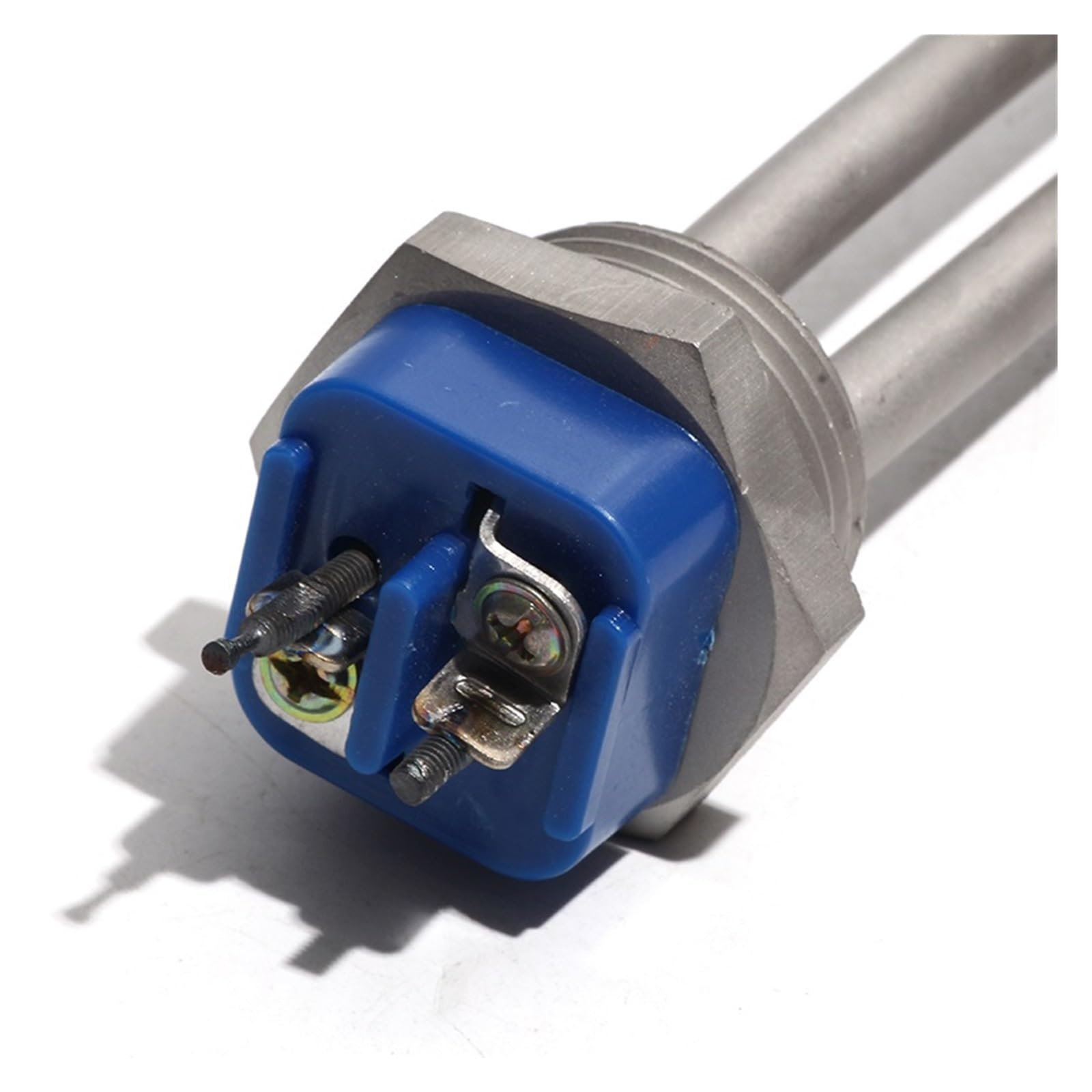 SSIMOO Elemento Calentador de Agua de inmersión, Rosca de 380V/120V/220~240V DN25 1 "BSP 32mm, Todo Acero Inoxidable 304, Baja Densidad de vatios Kindly (Size : 2-380V, Color : 6.5KW 350mm)
