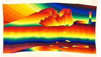 真作 Ay-O/靉嘔 アイ・オー DOG A シルクスクリーン 額付絵画 犬 2025