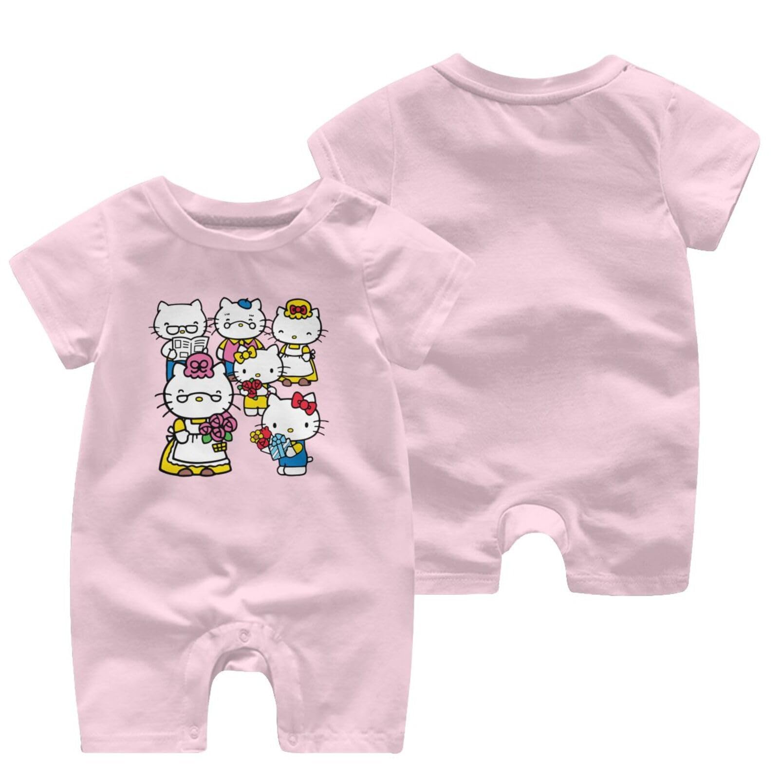 Amazon.co.jp: ロンパース ハローキティ ベビー服 半袖 ベビーウェア 