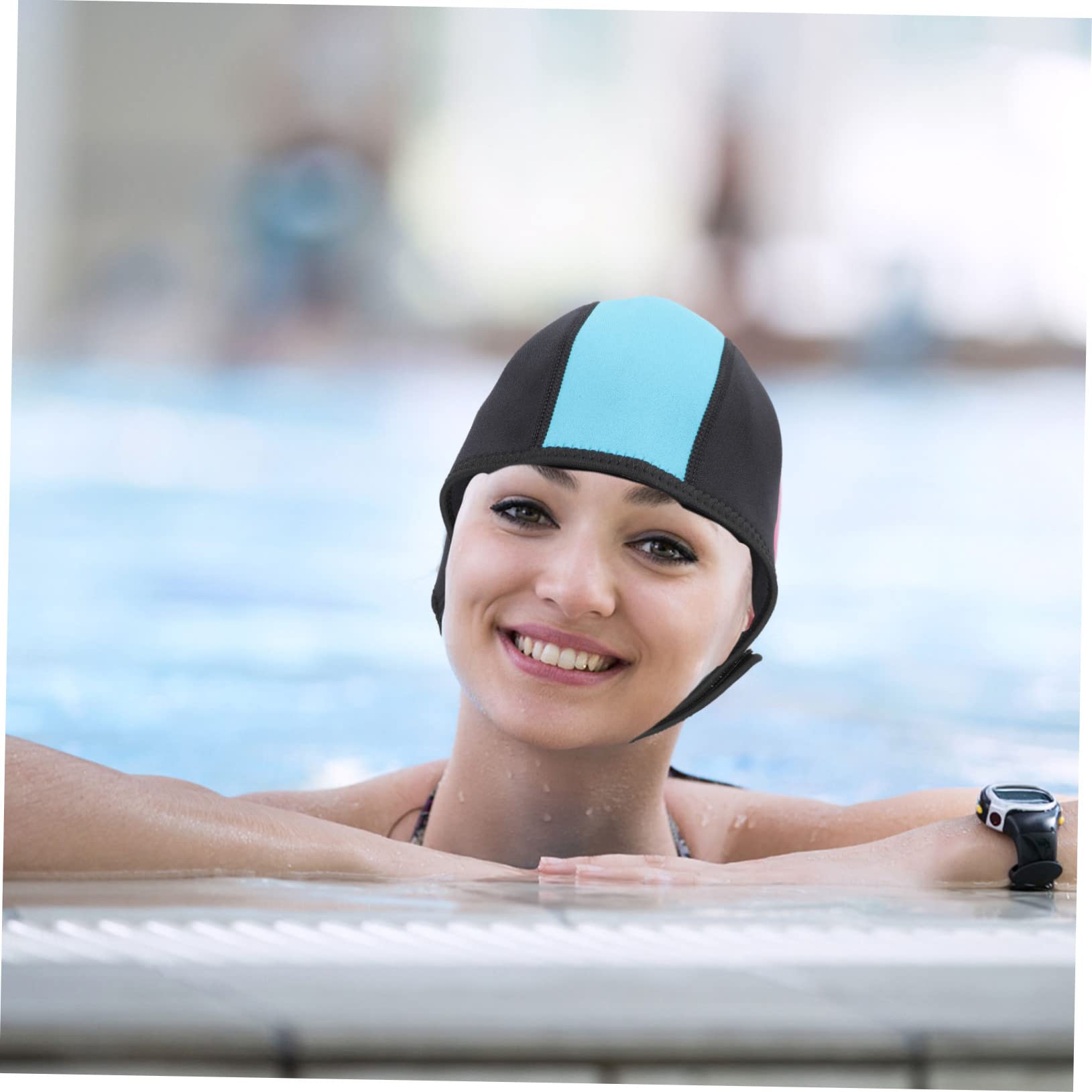 5 Uds Capucha De Buceo Elástica Gorro De Natación para Adultos Gorro De Natación para Rafting Gorros De Baño Gorro De Baño Traje De Neopreno Capucha De Buceo Cubierta De Capucha