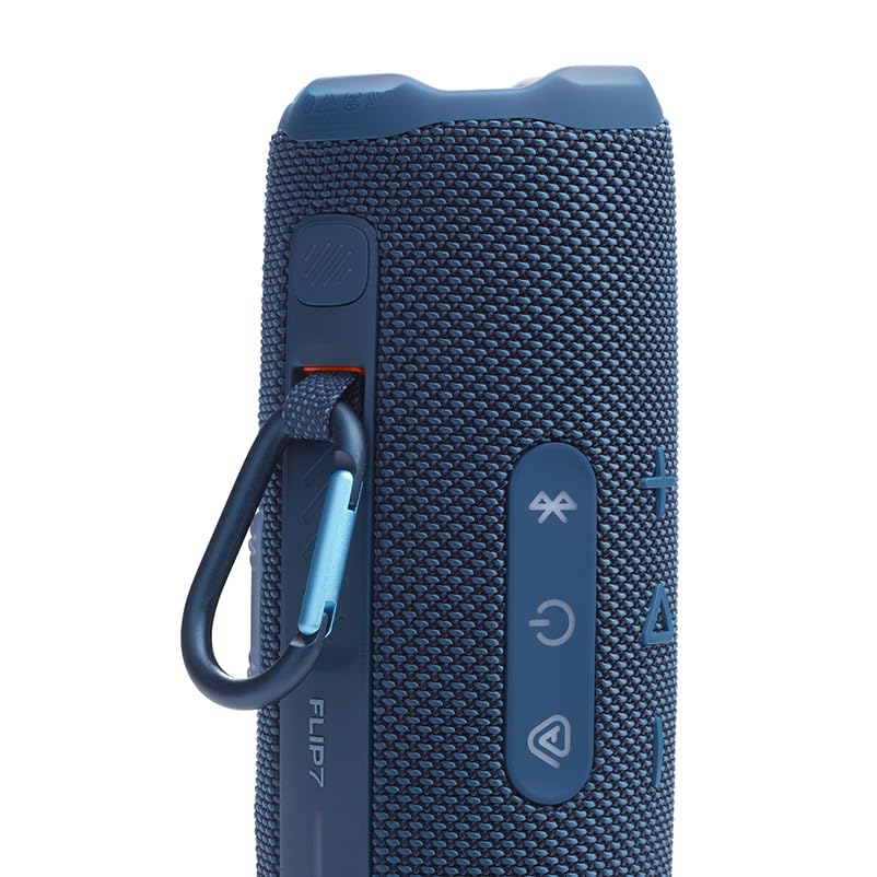 Image of JBL FLIP 7 Waterproof Portable Speaker Bundle with gSport Silicone Sleeve (Blue)