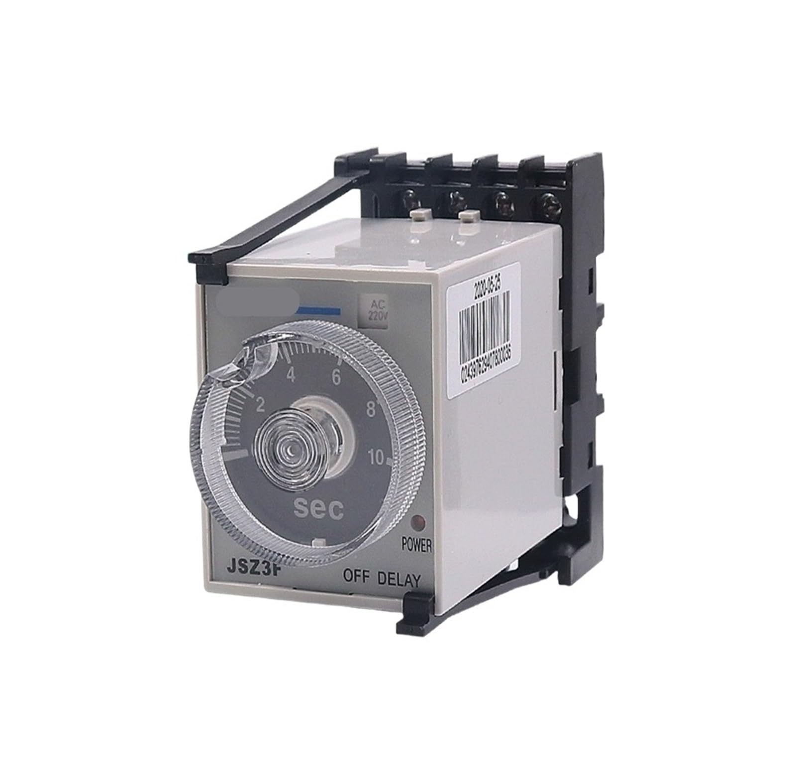 Relé de retardo de apagado JSZ3F 60 segundos con resistencia térmica 380VAC 4