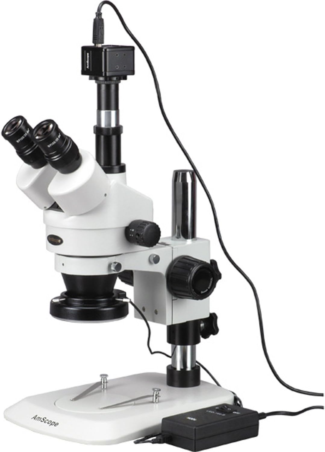 Microscopio Estéreo Binocular Con Luz LED Amscope / 10X - 30X ²⁵ - BIOWEB - Foto 8