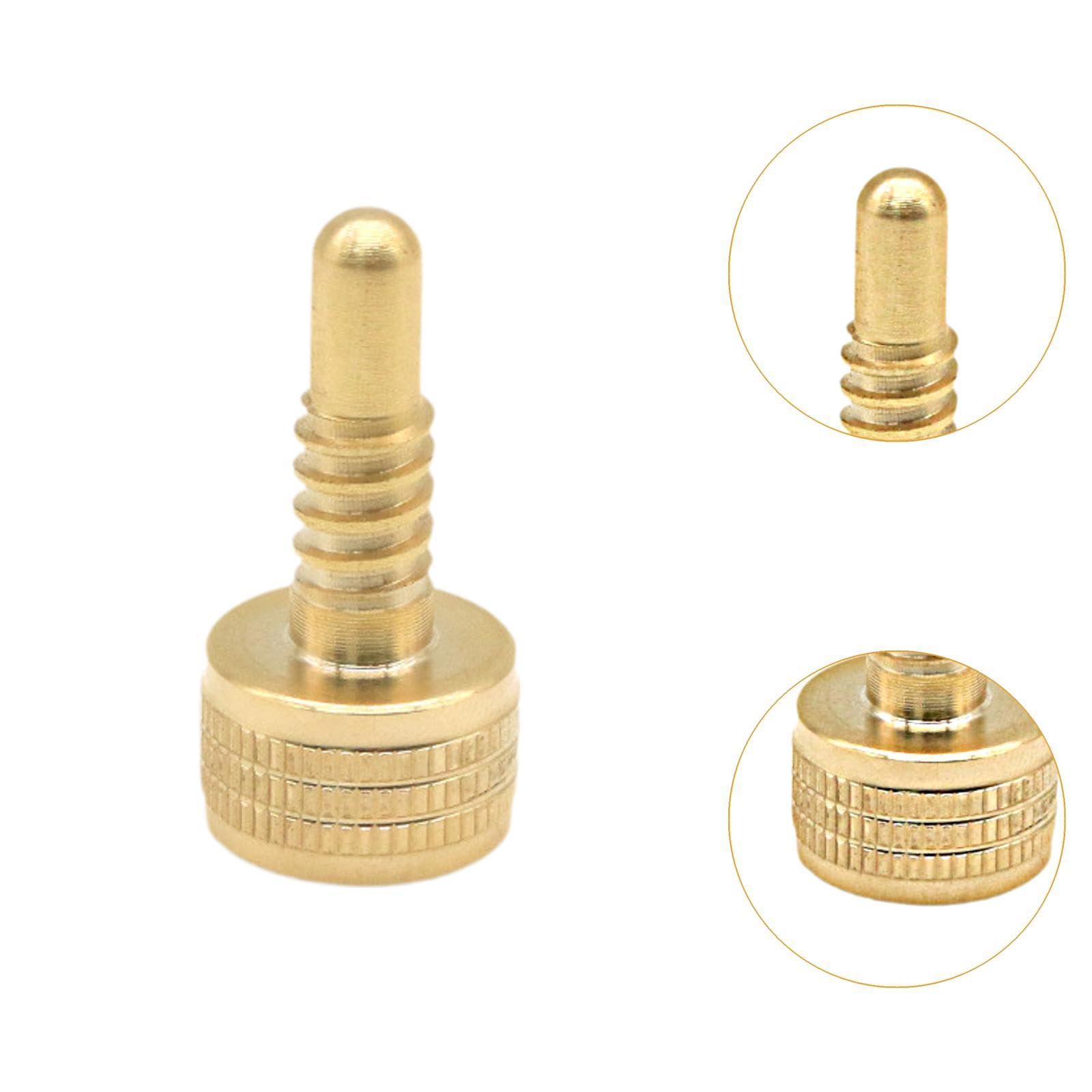 Colaxi Billiard Cue Weight Screw Pool Joint Protector Replacement Professional Easily Install for Weight Adjustments Hardware Brass, 29g 1.6x3.5cm