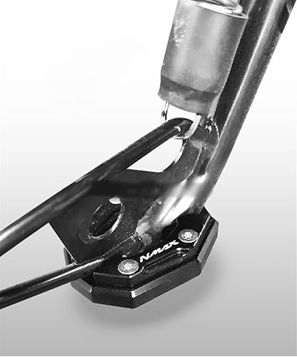 Miniatura 2 de Para Yamaha NMAX155 NMAX125 N-MAX 125 155 XMAX X-MAX 300 MT15 MT-15 MT125 MT-125 MT-125 motocicleta CNC ampliar la placa de soporte del pie soporte