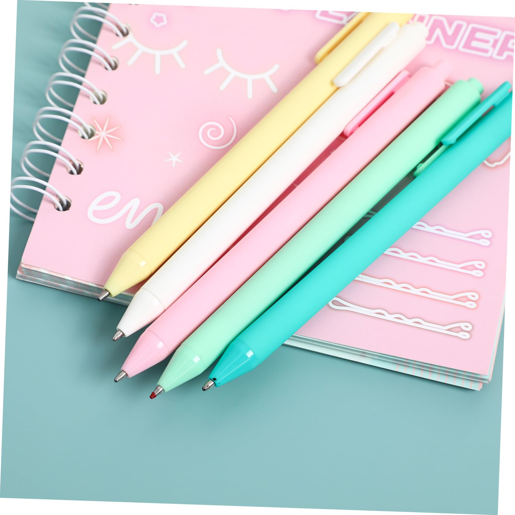 Gadpiparty 80 pezzi Penne Gel Retrattili Multicolori Punta Fine Scrittura Liscia e Comfort Ergonomico Penne Eleganti per Ufficio Scuola e