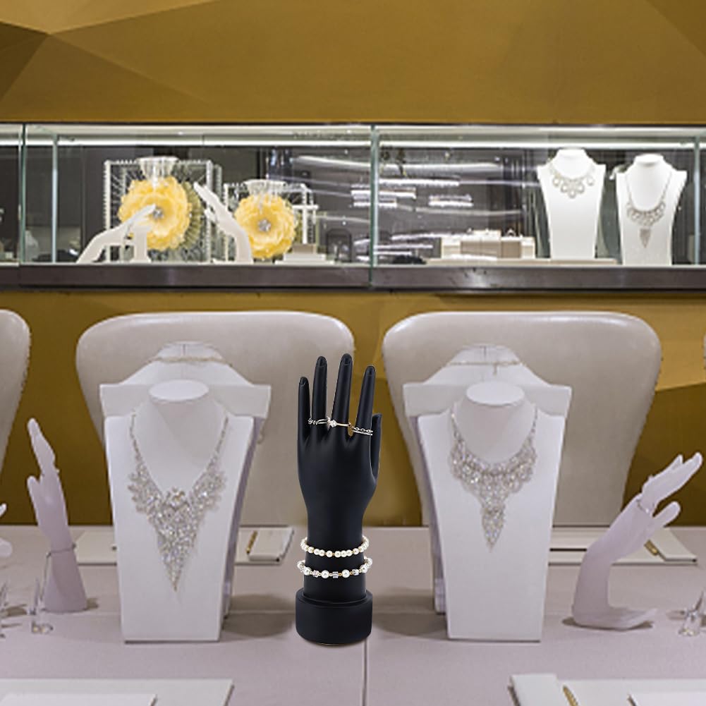 Anillo Termometro Soporte De Mano Para Joyería Exhibidor De