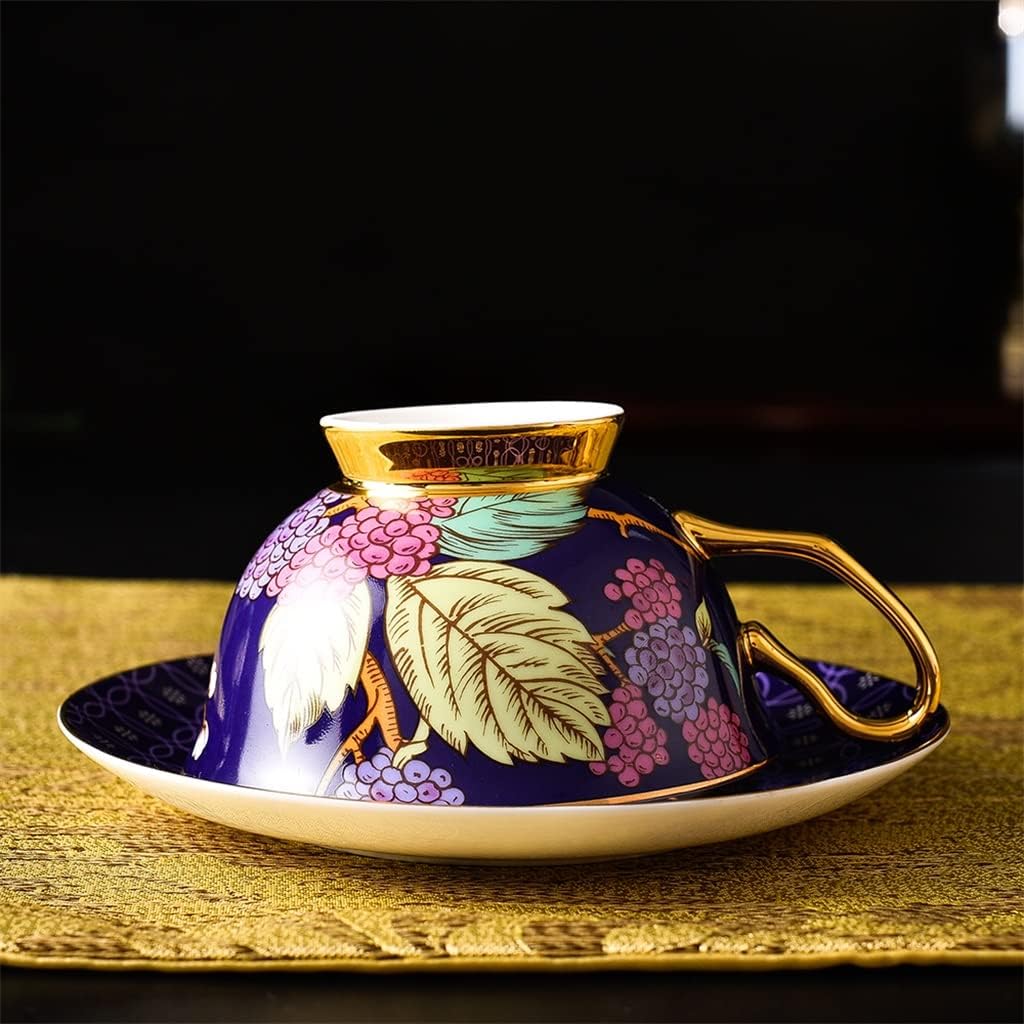 Personalized Tea Set Afternoon Cup Set Bone Porcelain Cup with Cup and Plate,