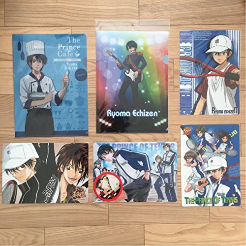 テニスの王子様 下敷き & クリアファイル 6点セット