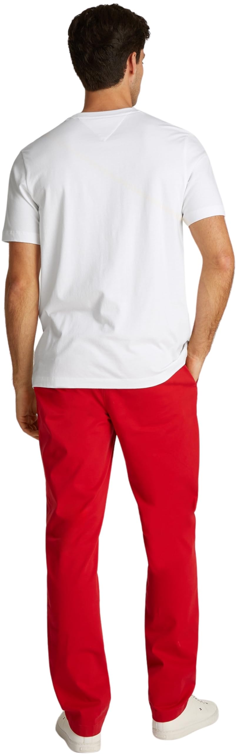 Tommy Hilfiger Uomo T-Shirt Maniche Corte Essential con Taschino sul Petto