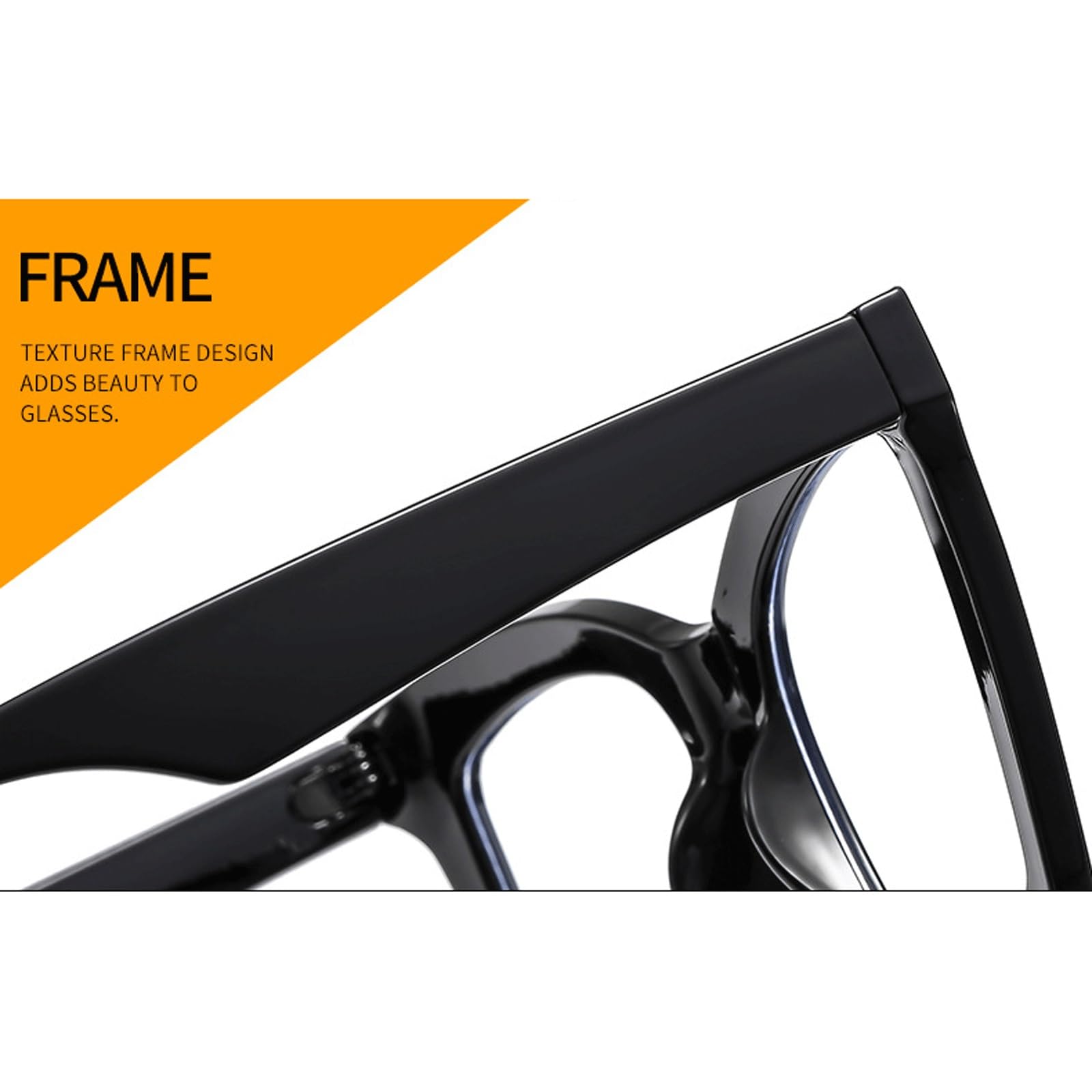Monturas de Gafas de Moda Anteojos Grandes Mujer | Gafas más grandes for gafas de lectura sin receta estilo mariposa for computadora(C5 Green)