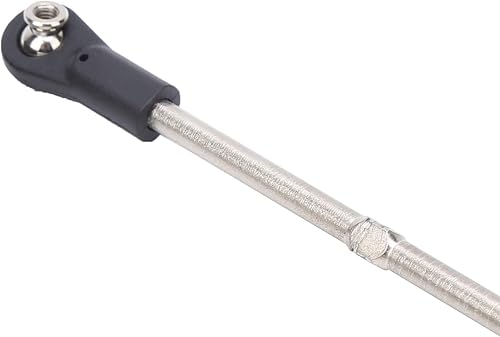 Miniatura 7 de Juego de varillas de varillaje de dirección M4, varilla de enlace de metal ajustable de 4.331-4.724 in para camión de carreras RC 18