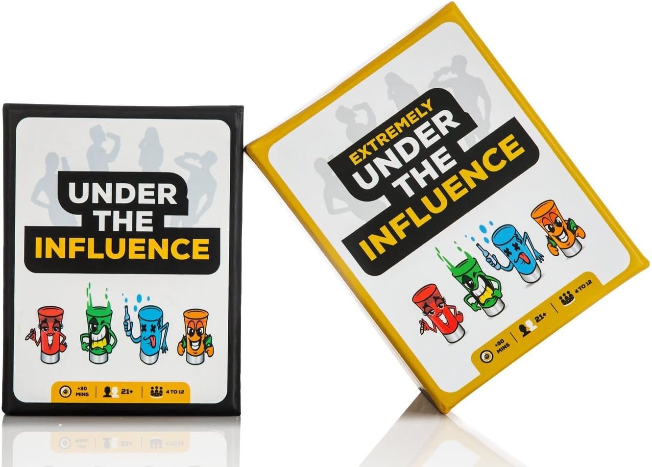 Under The Influence Game Bundle - 400 Cards | Drinking Games for Adults | Fun Challenges and Dares | Perfect for Couples, Game Nights, Kickbacks and Parties Visit The Store