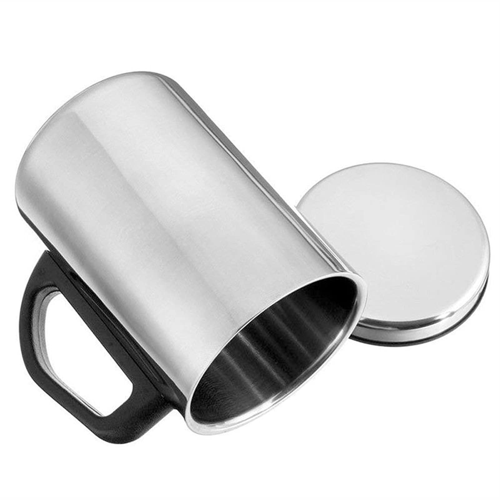 Thermo-Kaffeekaraffe Isolierkanne 350/500 ml Edelstahl-Isolierbecher Thermobecher Wasserflasche Tragbare Isolierflasche Kaffee-Thermosflaschen Thermoskanne (Kapazität: 350 ml)